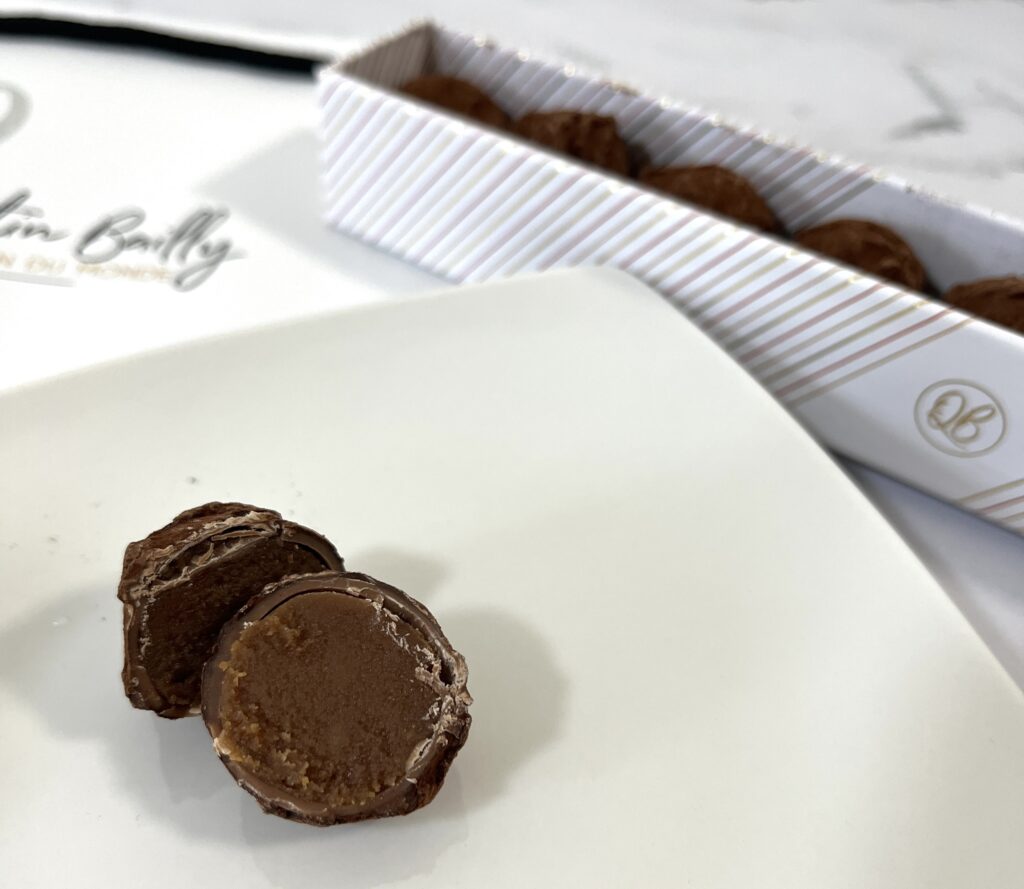 カンタン・バイィ トリュフ キャラメル 断面